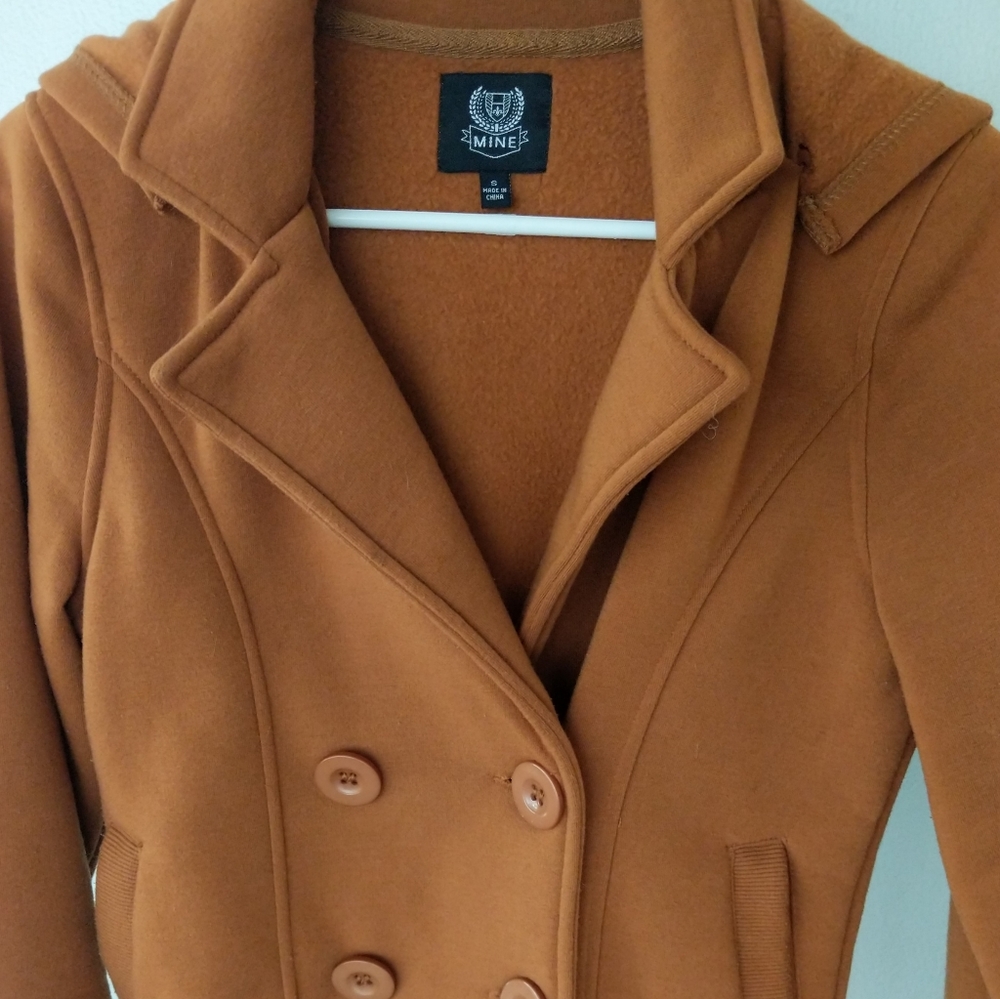 Fleece Lined Peacoat